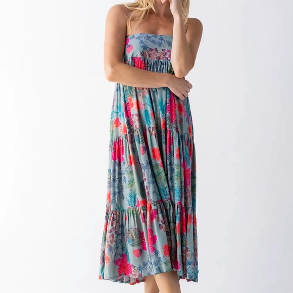 NATURAL LIFE Boho Floral Maxi Skirt - Picture 11 of 11